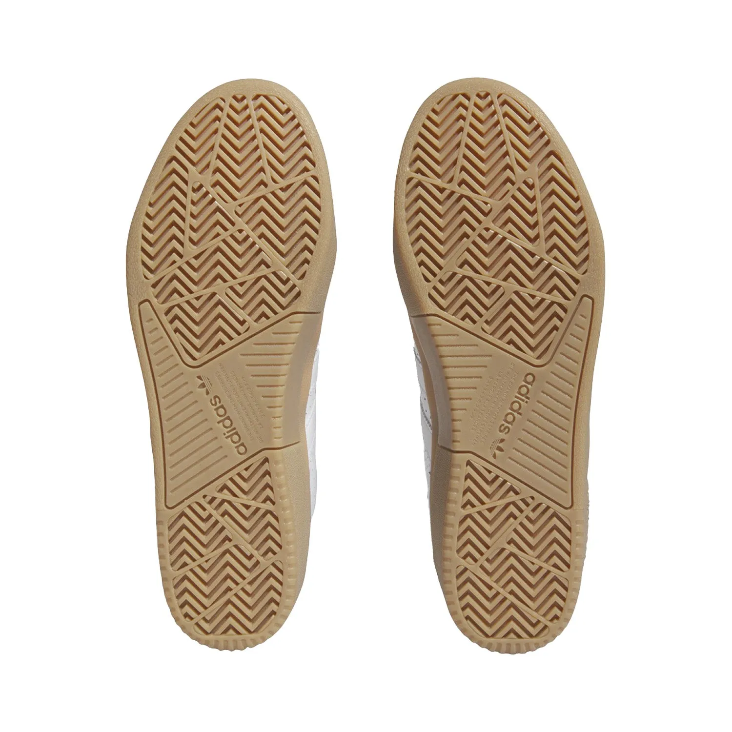 Adidas Tyshawn Low Sneakers - Classic White/Gum Sole, Premium Skate Shoes