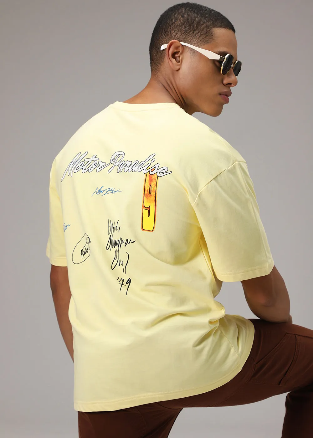 Oversized Amber Yellow T-Shirt