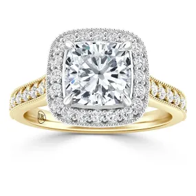 Sure! Here’s an optimized title for the e-commerce product:

Angelica 18kt Yellow Gold Cushion Cut Gemstone Ring - Elegant and Timeless Jewelry Piece