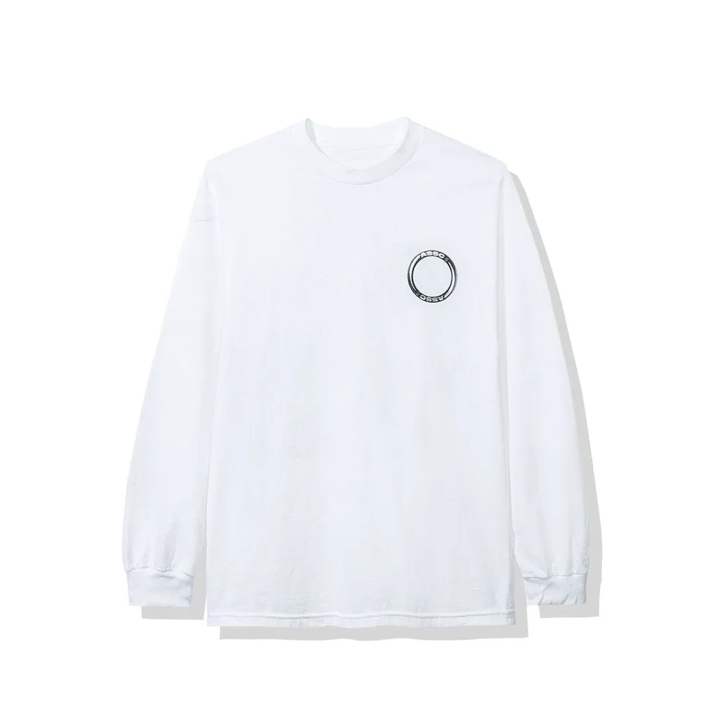 ANTISOCIALSOCIALCLUB TROFEO WHITE LS TEE-WHITE