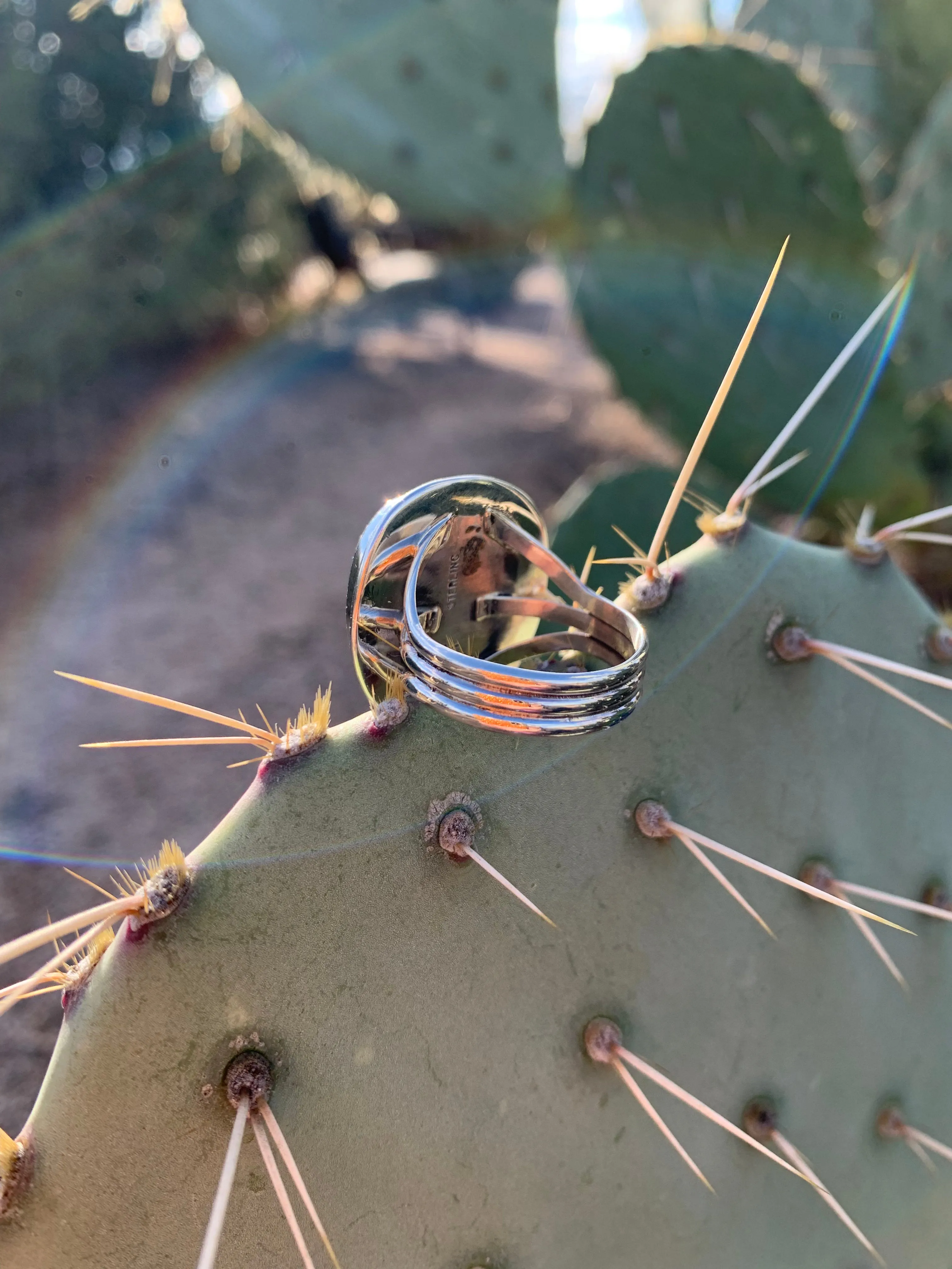 Freeform White Buffalo ring size 9 1/2