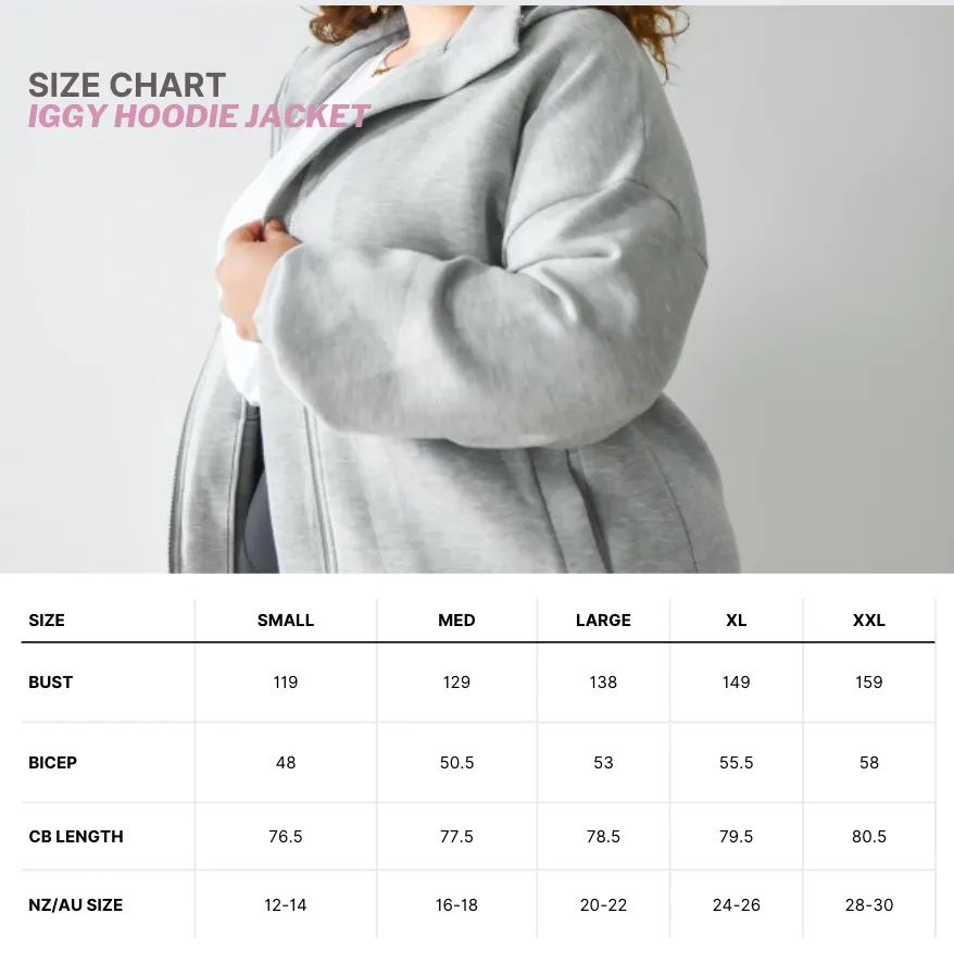 Iggy Hoodie Jacket - Grey