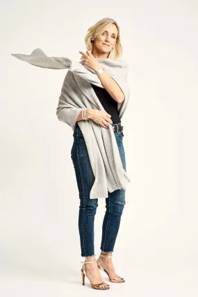 Light Grey Lightweight Wrap